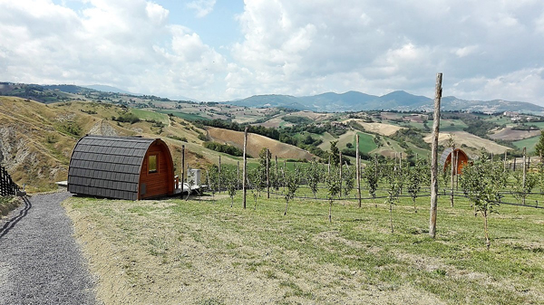 Rural, capanna nel Parco di biodiversità