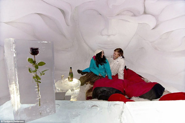 Iglu, Dorf Davos