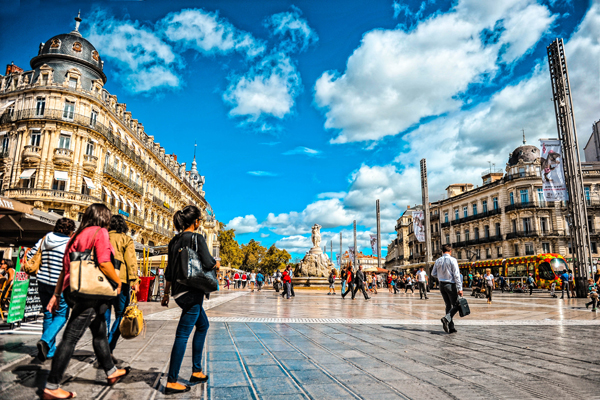 Piazza della Concordia, Montpellier