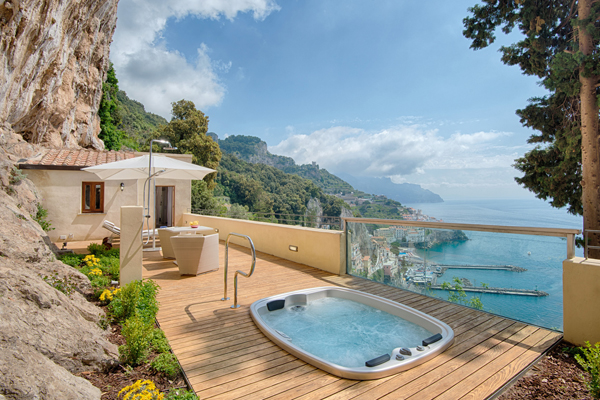 L'isolata suite del Priore, con Jacuzzi privata