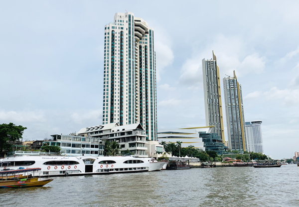  Bangkok, panorami sul fiume