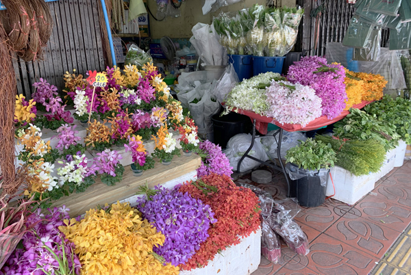 Bangkok, mercato dei fiori