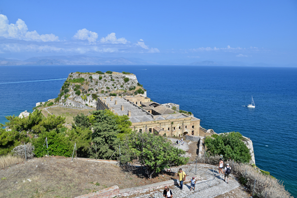 Fortezza e costa greca