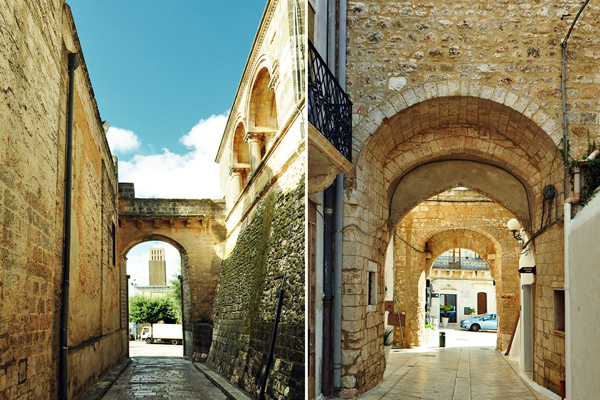 Porta Ostuni e Porta Brindisia, ccessi dal borgo medievale