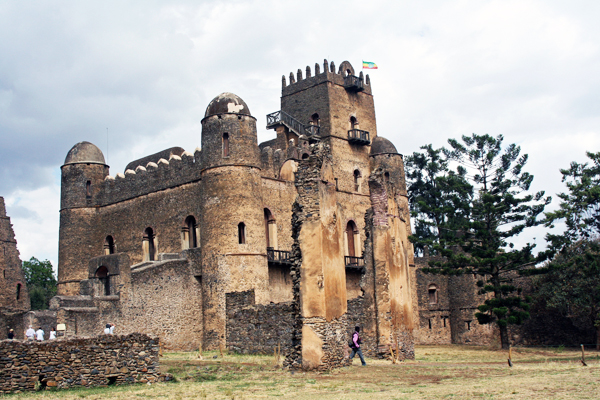 Etiopia, fortezza Fasil Ghebbi, residenza imperiale
