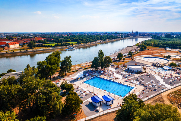  Vista del fiume Drava a Osijek (Ph. Mario Đurkić Horizont Solutions d.o.o