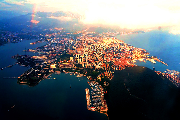 ?Vista aerea di Spalato (Ph. M. Ceccaioni)