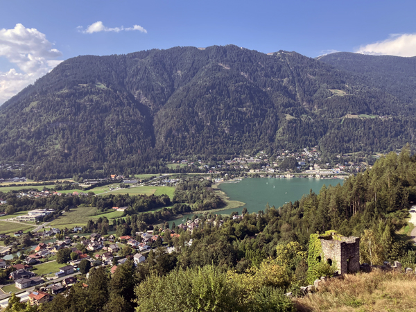 Ossiachersee da Landskkron