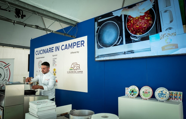 cucinare in camper