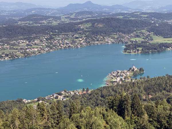 Maria Woerth dal Pyramidenkogel