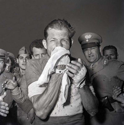 Angelo Cozzi, Gino Bartali, Giro d'Italia, 1945