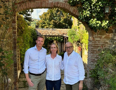 Christopher e Heidi con Claudio Zeni