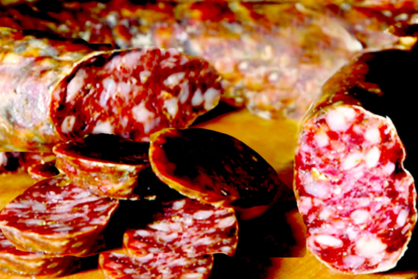 Salami piccanti.