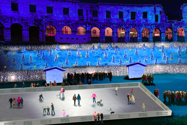 Arena di Pola, foto fornita da Pula Film Festival TZ Pula.