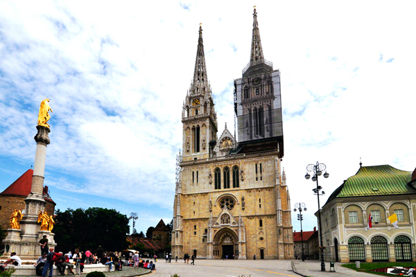 La cattedrale di Zagabria