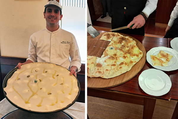 Foto 13- Focaccia pronta per essere infornata e poi mangiata