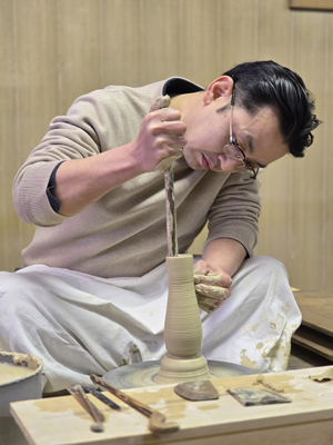  Kanazawa Kanazawa Kutani Pottery Kosen Lavorazione dell'argilla