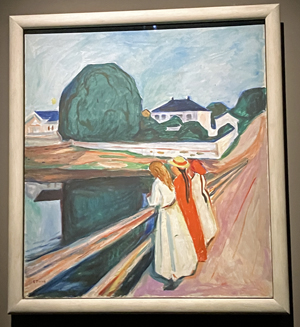 Ragazze sul ponte di Edvard Munch